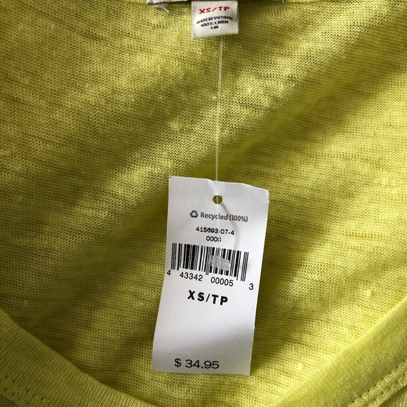 Brand new Gap linen t shirt- XS - Picture 2 of 3